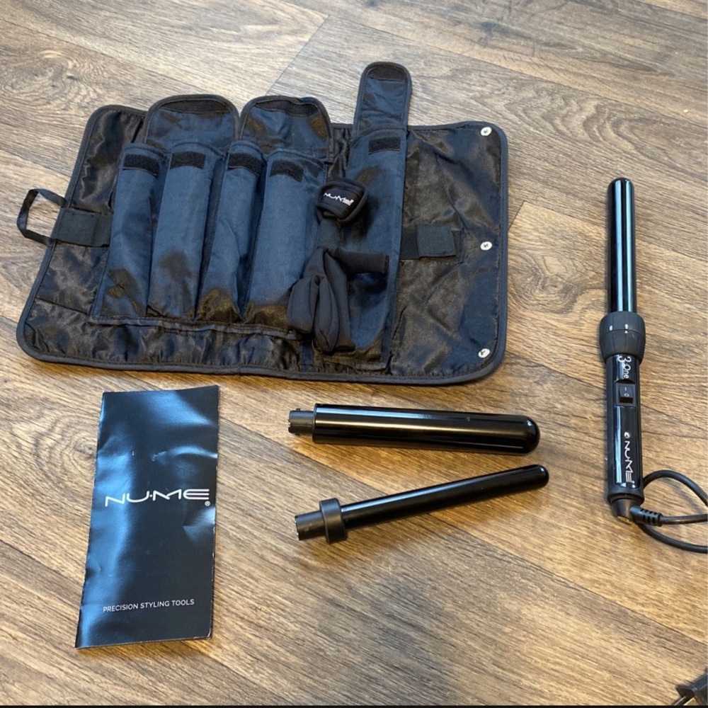 Nume Curl Jam Original Ceramic Curling Wand Interchangeable Set